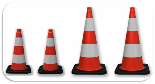 France PVC Traffic Cone