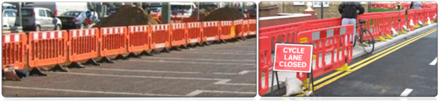 Plastic Safety Barrier