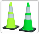 Green Traffic Cone