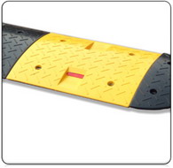 Yellow EPDM Rubber Coated Speed Hump